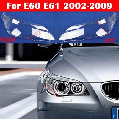 BMW 5 シリーズ E60 E61530I 523 525 2002-2009 レンズクリアランプシェードヘッドライト カバーライト ランプシェル殻ヘッドライト｜calore｜02