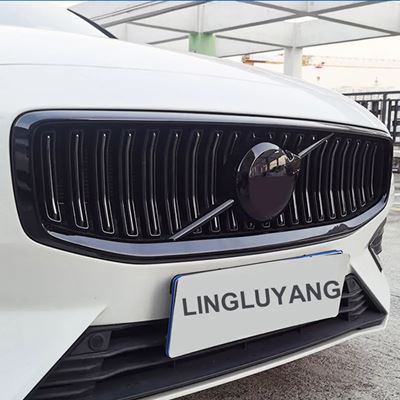 カースタイリング ボルボ S60 グリル フロント フォグランプ ブラック 装飾 カーアクセサリー 2020-2024 ITEM 1INCH TYPE} NAME}