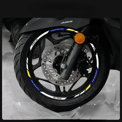 ホンダ バイクホイールステッカー 反射アクセサリー デカールインナー ストライプテープ PCX160 PCX 160｜calore｜09