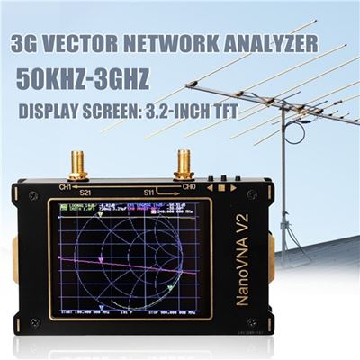 NANOVNA-F V2ベクトルネットワークアナライザー S-A-A-2アンテナ