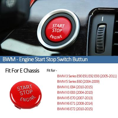 BMW エンジンスタートボタンカバーストップスイッチアクセサリーキーインテリア X1X5 E70 X6 E71Z4 E89 13 5｜calore｜08