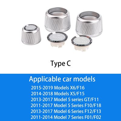 BMW 1 7用のコントロールボタン ノブの形したオーディオコントロールリングカバー 1 7シリーズ F30 F10 G01X3 : 804a2107 : Calore