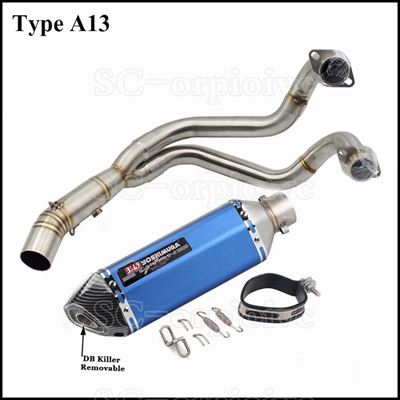 XSR700バイクフル排気システム吉村排気スリップオンパイプヤマハMT-07 FZ-07 2014-2021 FZ07 MT07トレーサー7 