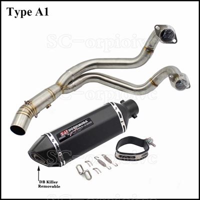 XSR700バイクフル排気システム吉村排気スリップオンパイプヤマハMT-07 FZ-07 2014-2021 FZ07 MT07トレーサー7 