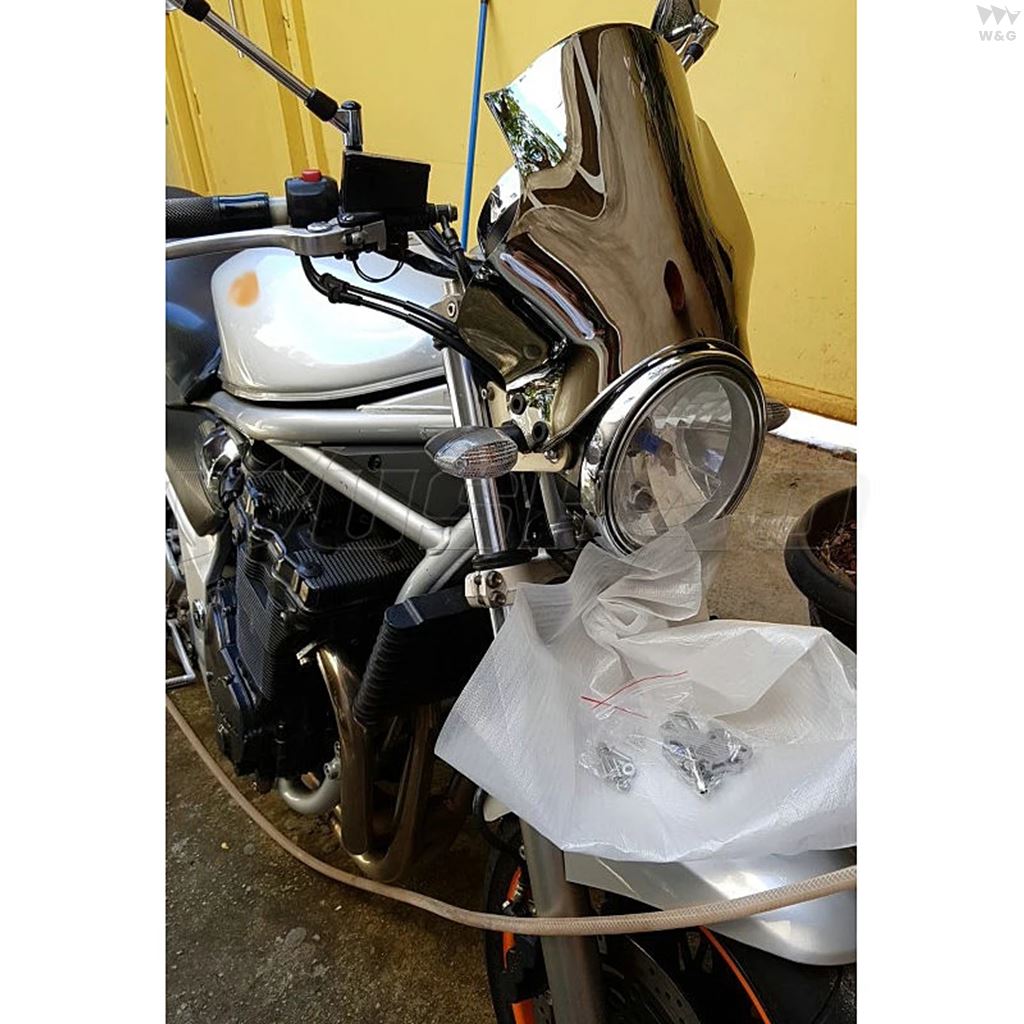 バイク ダブルバブル風防 WINDSCREEN スズキ SV650 SV1000 GSX1400 SV 650 1000 BANDIT GSF650  GSF1200 GSF1250 黒 カスタムパーツ アクセサ : ab08011582 : Calore - 通販 - Yahoo!ショッピング