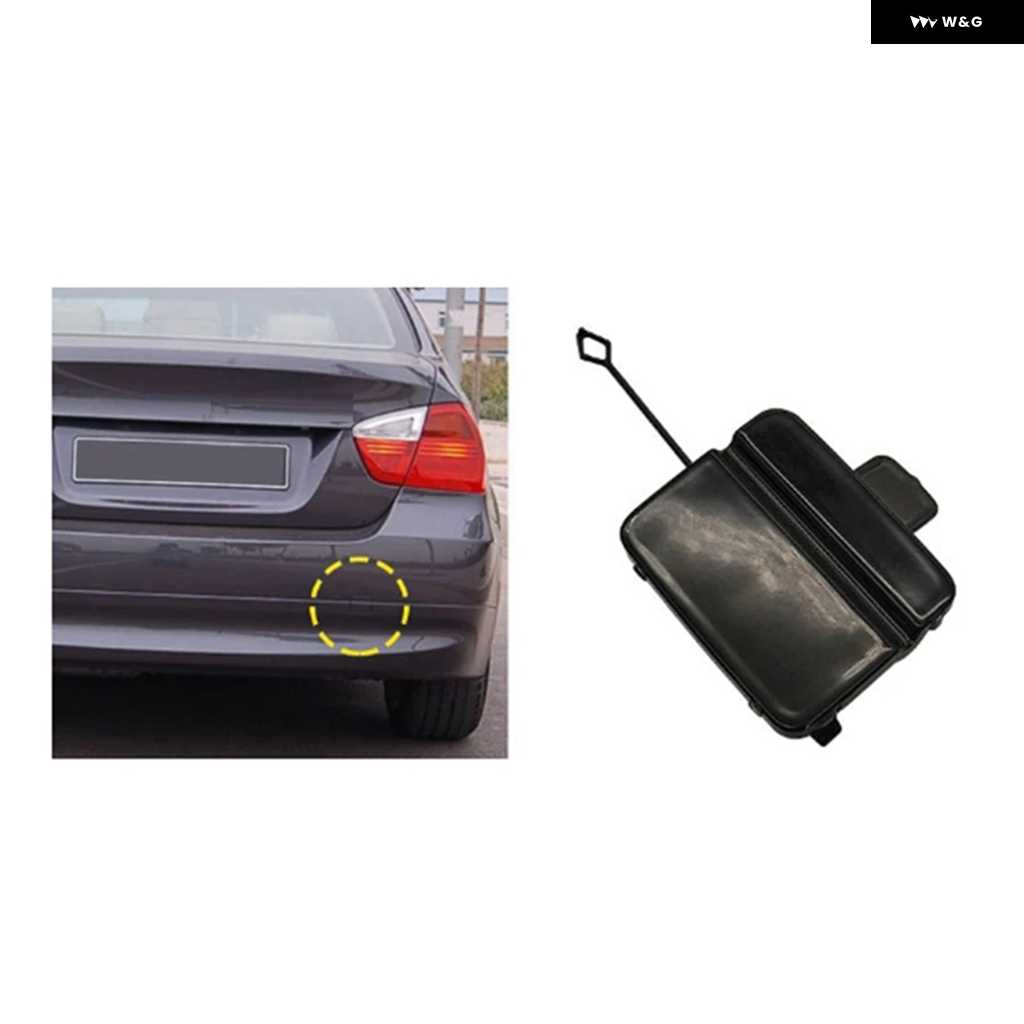 Car Rear Bumper Tow Hook Eye Cover Cap For BMW 3 E90 LCI M