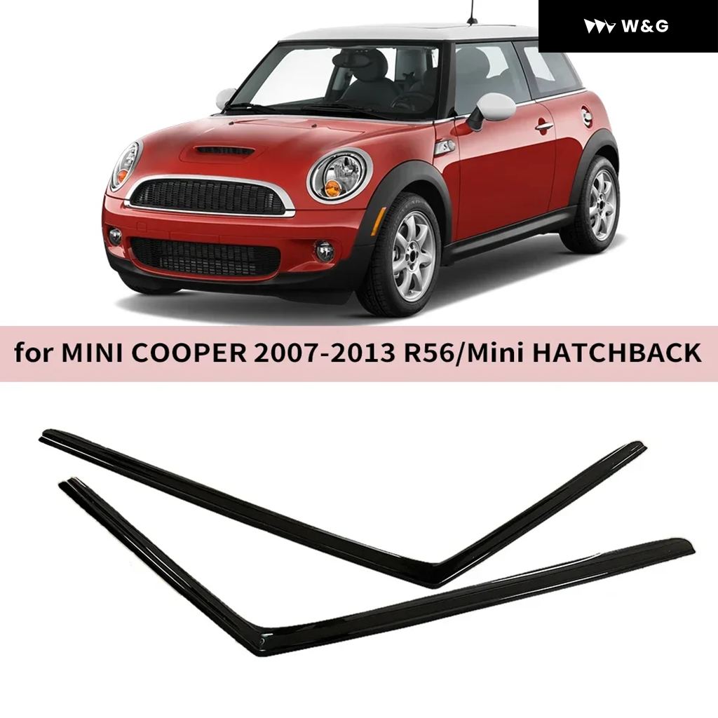 並行輸入品 ウィンドウ バイザー MINI COOPER 2007 - 13 R56