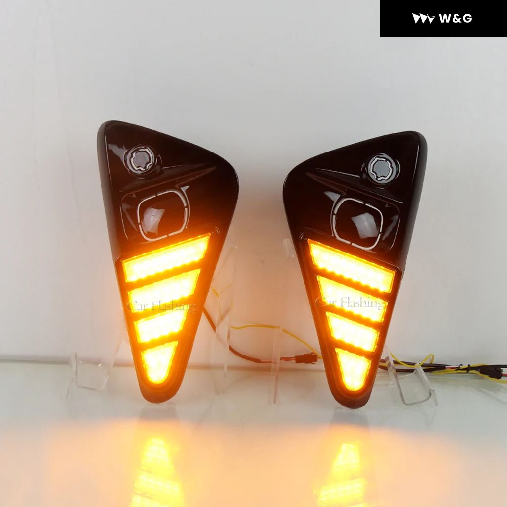 並行輸入品】 車用LED DRL デイタイム ランニングライト トヨタ ヤリス