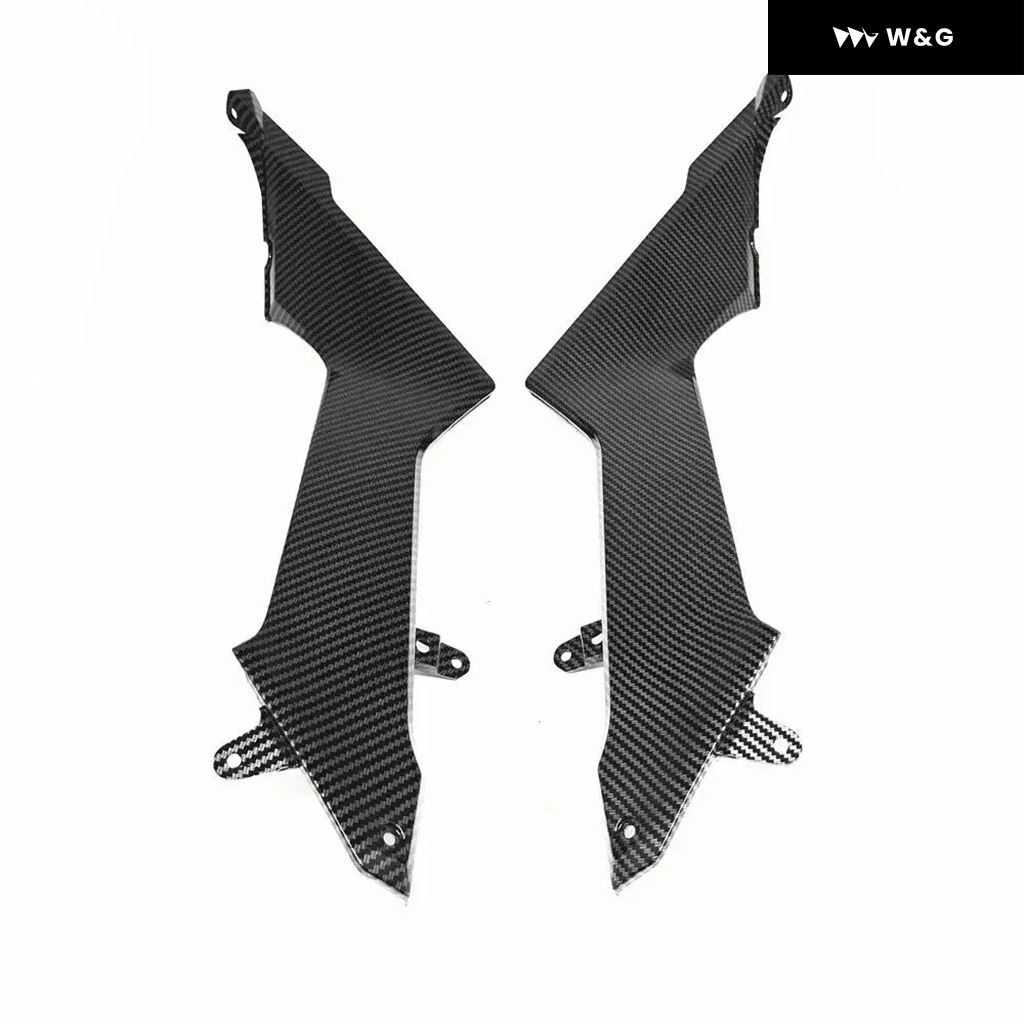 並行輸入品 ABS カーボンパターン仕上げ フロント リア フェアリング サイド ミッドテール シート カウルセット CBR100の画像