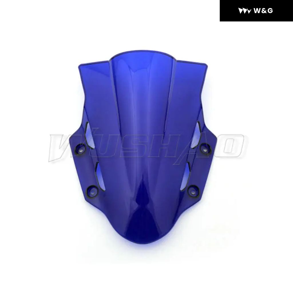 並行輸入品 オートバイダブルバブルウィンドシールド ウィンドスクリーン スクリーン 2017 2018 2019 スズキ GSX2の画像