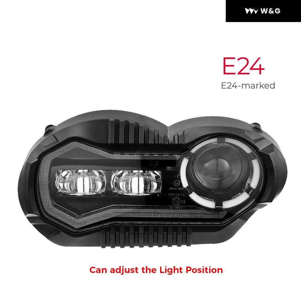並行輸入品 E-MARK LEDヘッドライト BMW R1200GS R1200GS 2004-2012 R1200GS ADVの画像