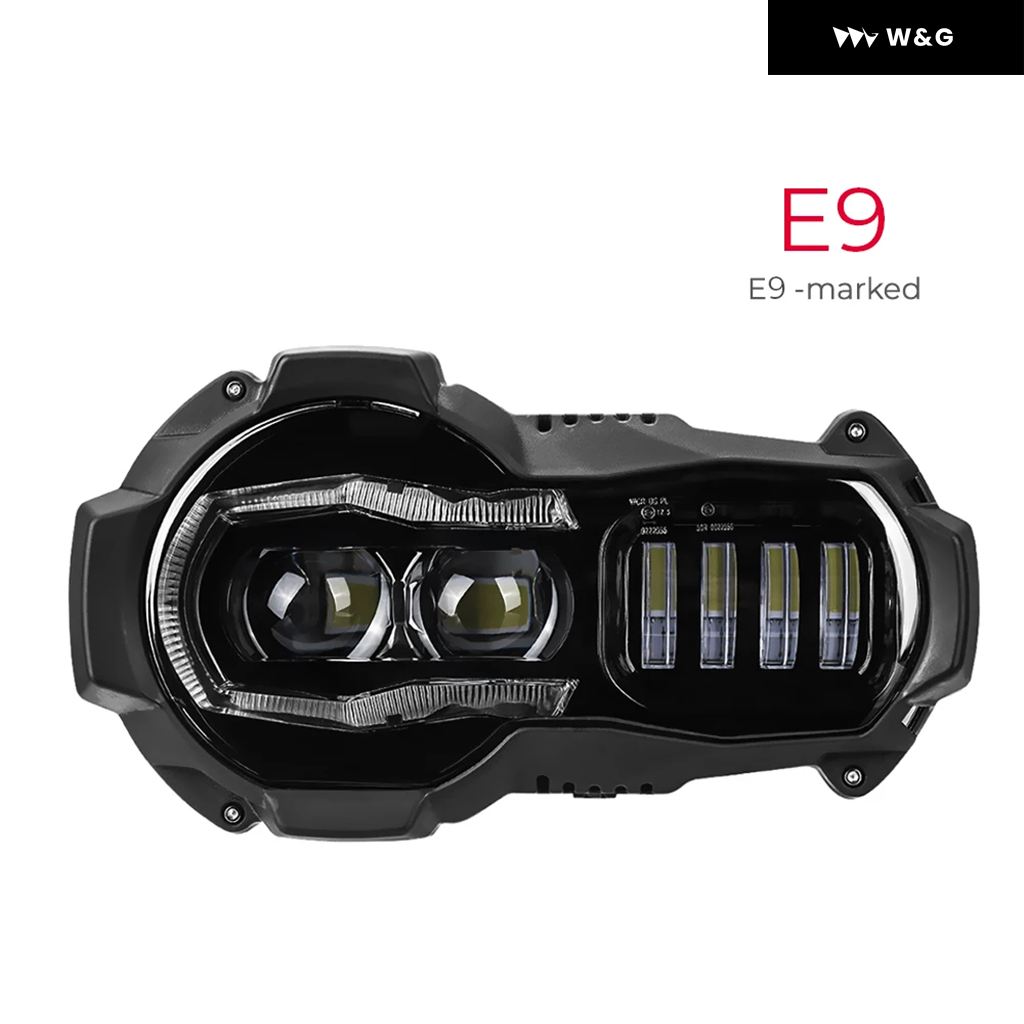 並行輸入品 E-MARK LEDヘッドライト BMW R1200GS R1200GS 2004-2012 R1200GS ADVの画像