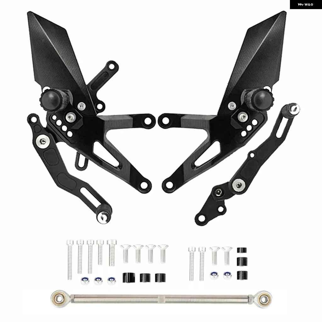 並行輸入品ホンダ CBR650R CBR650F 2021 オートバイ バイク 調整可能 リアセット フットペグ CB650R C_2