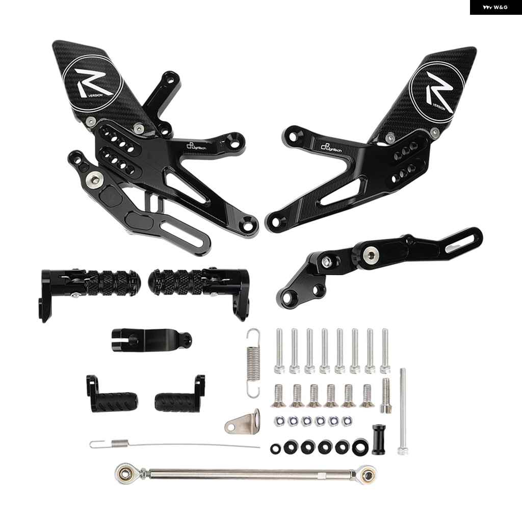 並行輸入品ホンダ CBR650R CBR650F 2021 オートバイ バイク 調整可能 リアセット フットペグ CB650R C_4