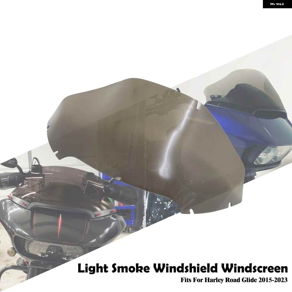 並行輸入品13インチ オートバイ バイク ウインドシールド フェアリング ウインドスクリーン トリム ハーレー ツーリング ロード_4