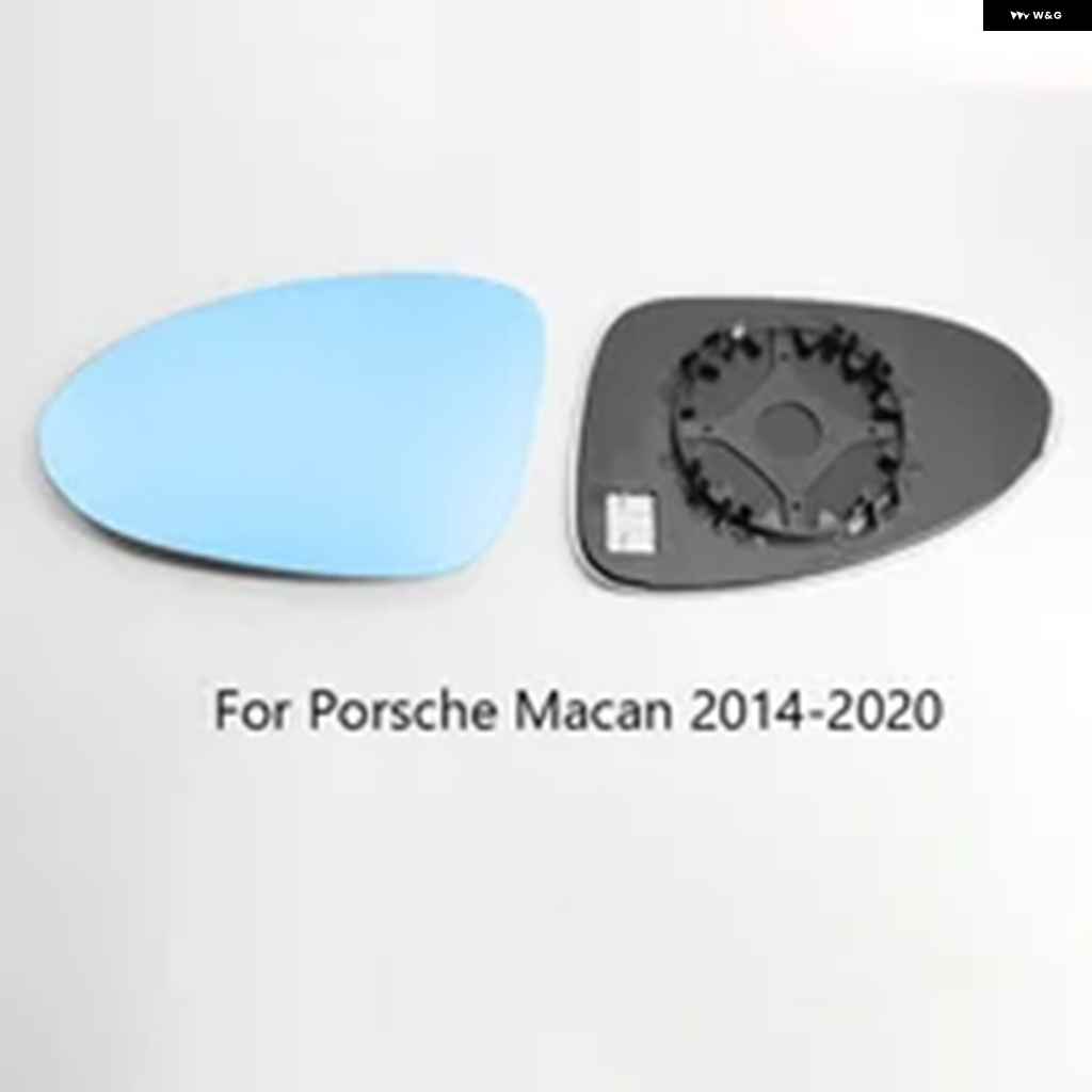 並行輸入品サイドバックミラー ブルーガラスレンズ ポルシェ 911 マカン 718 ボクスター 2012-2020 広角ビュー ア_3