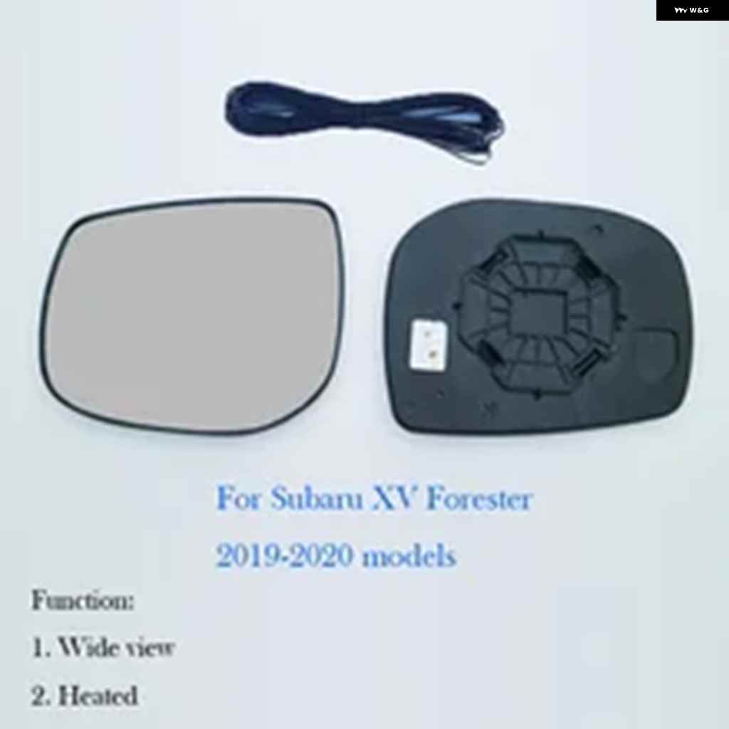 並行輸入品1ペア2個加熱サイドバックミラー ブルーガラスレンズ スバル フォレスター 2019-2022広角ビューアンチグレアカー_1