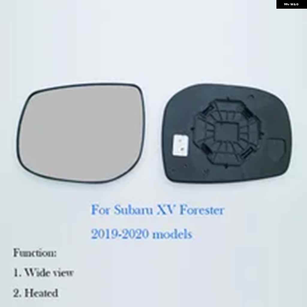 並行輸入品1ペア2個加熱サイドバックミラー ブルーガラスレンズ スバル フォレスター 2019-2022広角ビューアンチグレアカー_3