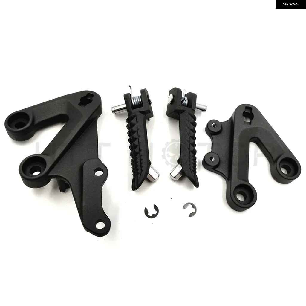 並行輸入品フットペグ フットレスト ブラケットセット フロント スズキ GSXR1000 2003-2004 GSX-R 1000の画像