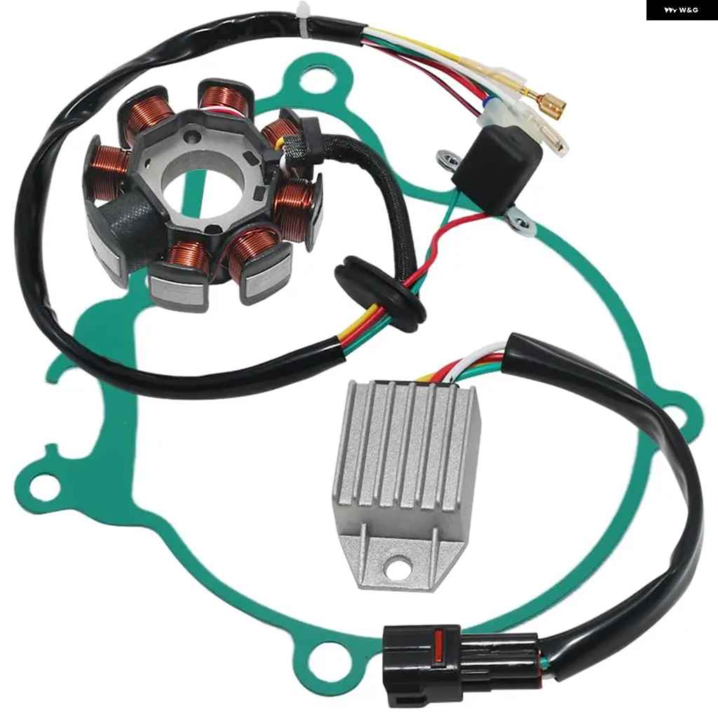 並行輸入品3個 KTM ステーターコイル レギュレーター 整流器 ガスケットセット ステーター OEM 55139004000 レ_1