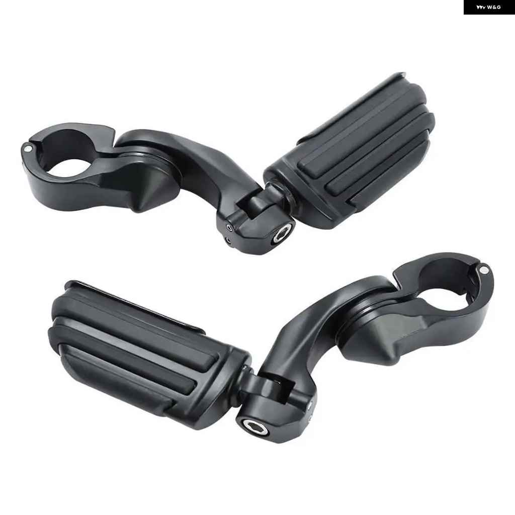 並行輸入品オートバイ バイク 32MM 1.25インチ 1-1/4インチ ショートアングル フットペグ ハーレー ツーリング FL_1