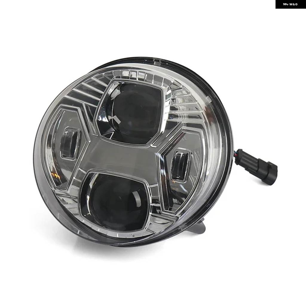 並行輸入品バイク アクセサリー フロントLED ヘッドライト ヘッドランプ ヘッドライト フェアリング VESPA GTS300_1