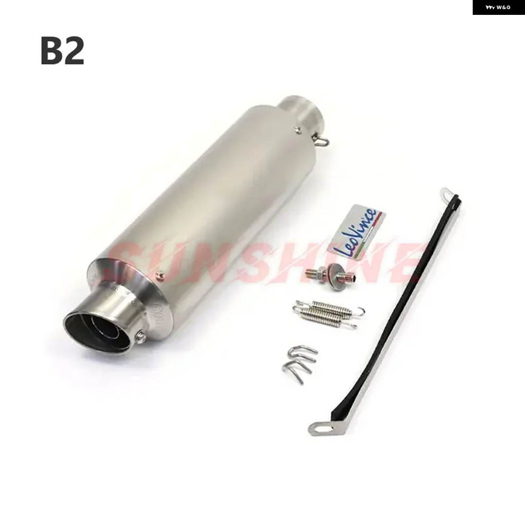 並行輸入品エスケープモト オートバイ 汎用 エキゾーストマフラー 51MM DBキラー モトクロス パイプ CBR1000 FZ6_4