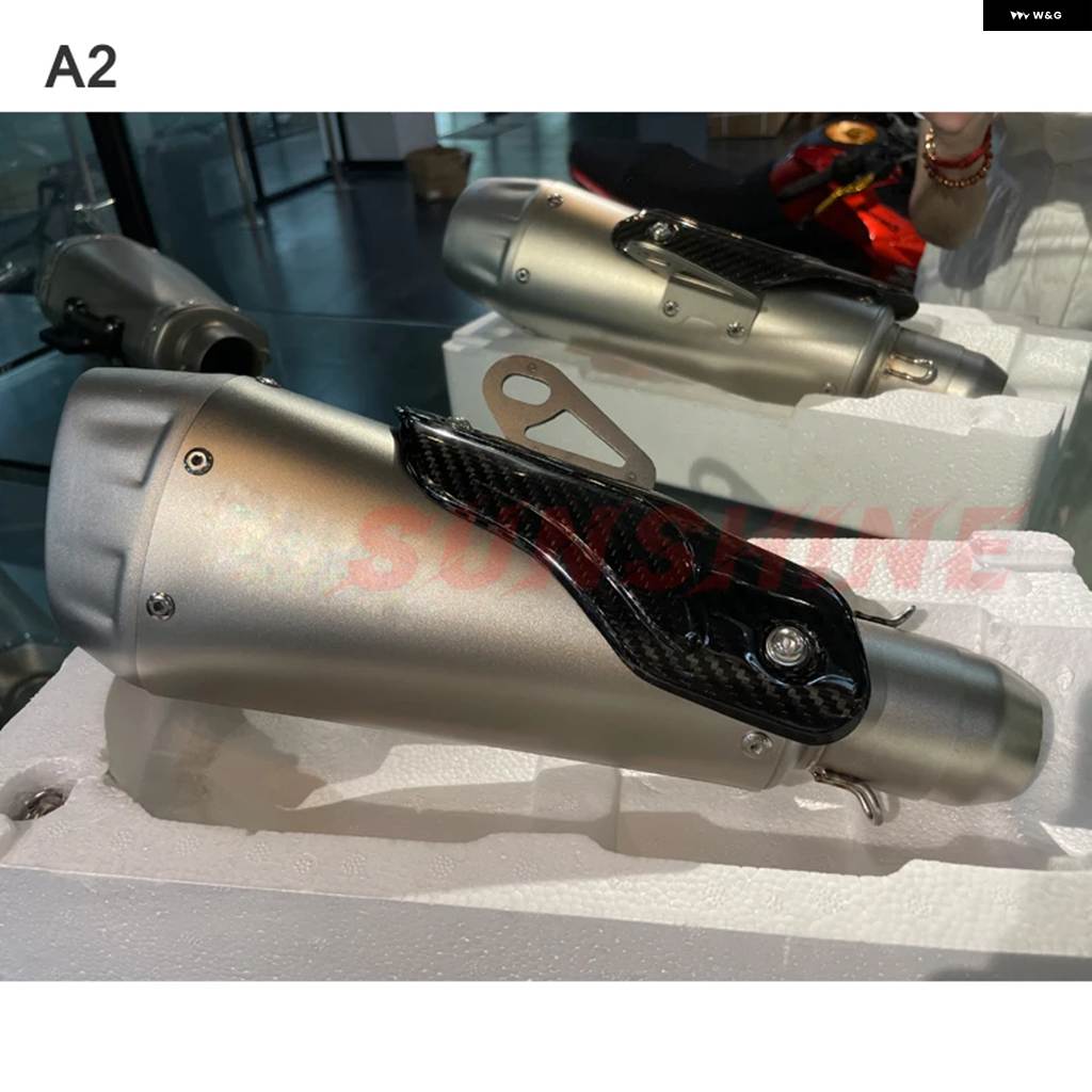 並行輸入品モトクロス 排気 汎用 エスケープモト オートバイ マフラー パイプ DBキラー51MM ピット バイク YZF MT0_3