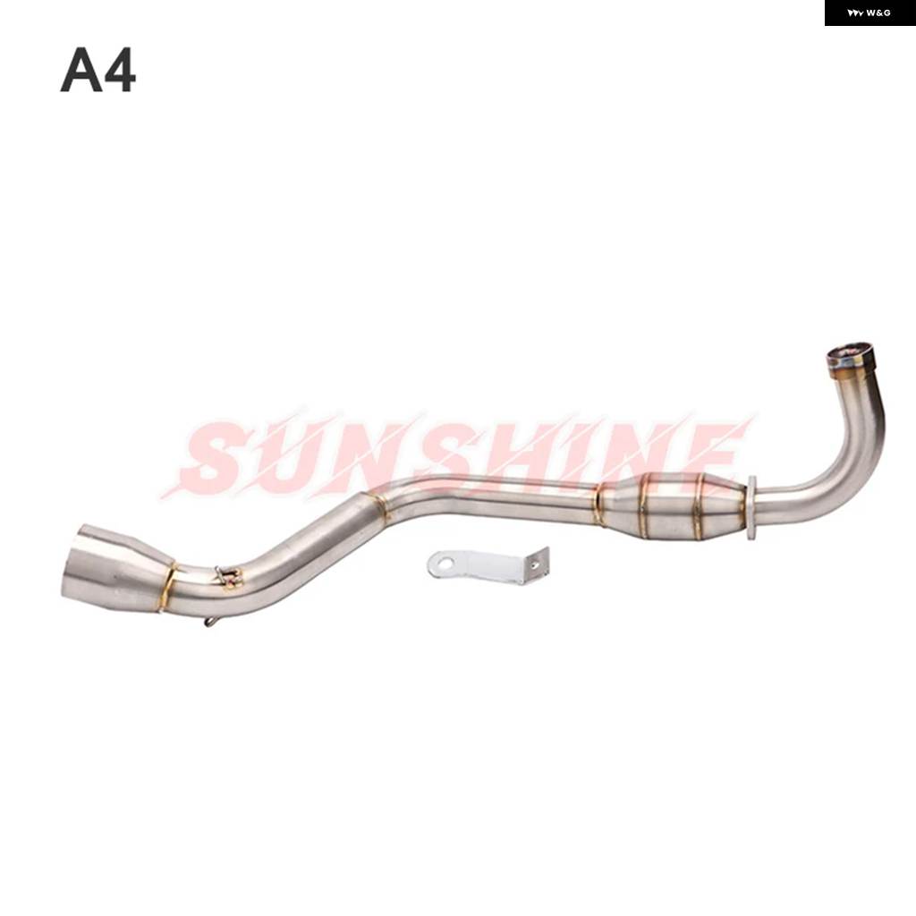 並行輸入品フル システム 排気 オートバイ エスケープ モト フロント パイプ バイク マフラー スリップオン ピット バイク 5_4