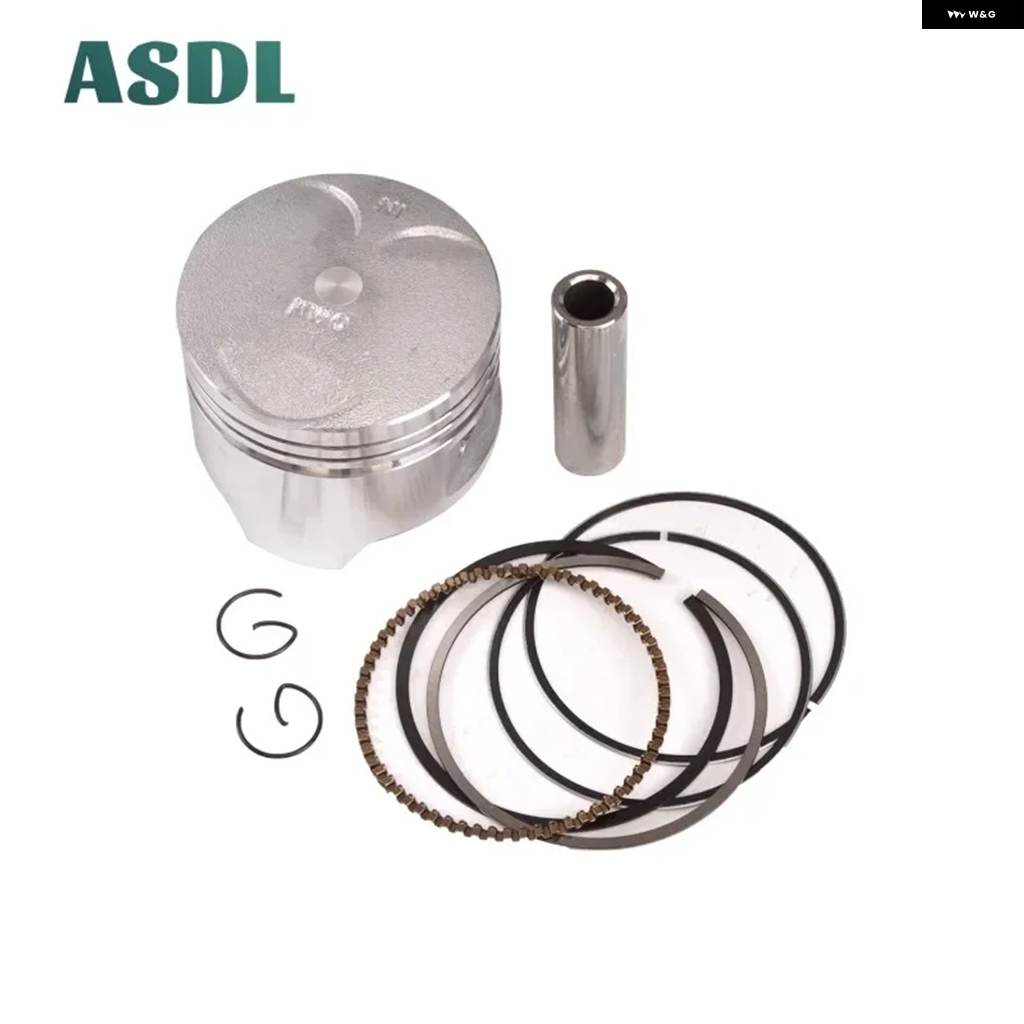 並行輸入品64MM 64.25MM 64.5MM オートバイ エンジン ピストンと ピストンリングセット ホンダ スティードブラザーズ 400 シャドウ 400 ピストンリングの画像