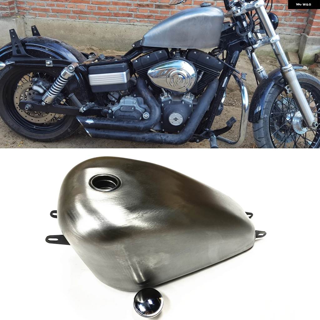 並行輸入品オートバイ 12L ガソリン 燃料タンクキャップ付き ハーレー ダイナ 1999-2003_1