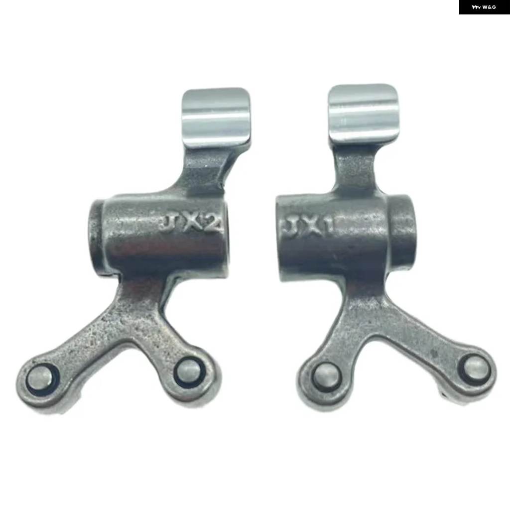 並行輸入品2個 オートバイ ロッカーアーム アセンブリ ASSY シルバー エンジン パーツ DAELIM VF125 VF 125 125CCの画像