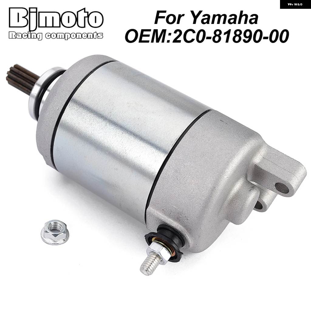 並行輸入品スターターモーター ヤマハ YFZ450 YFZ450R 2004-2008 FZ6 FZ6R 2009-2017 YZF-R6 2006-2020 XJ6S ディ バージョン 2C0-81890-00の画像