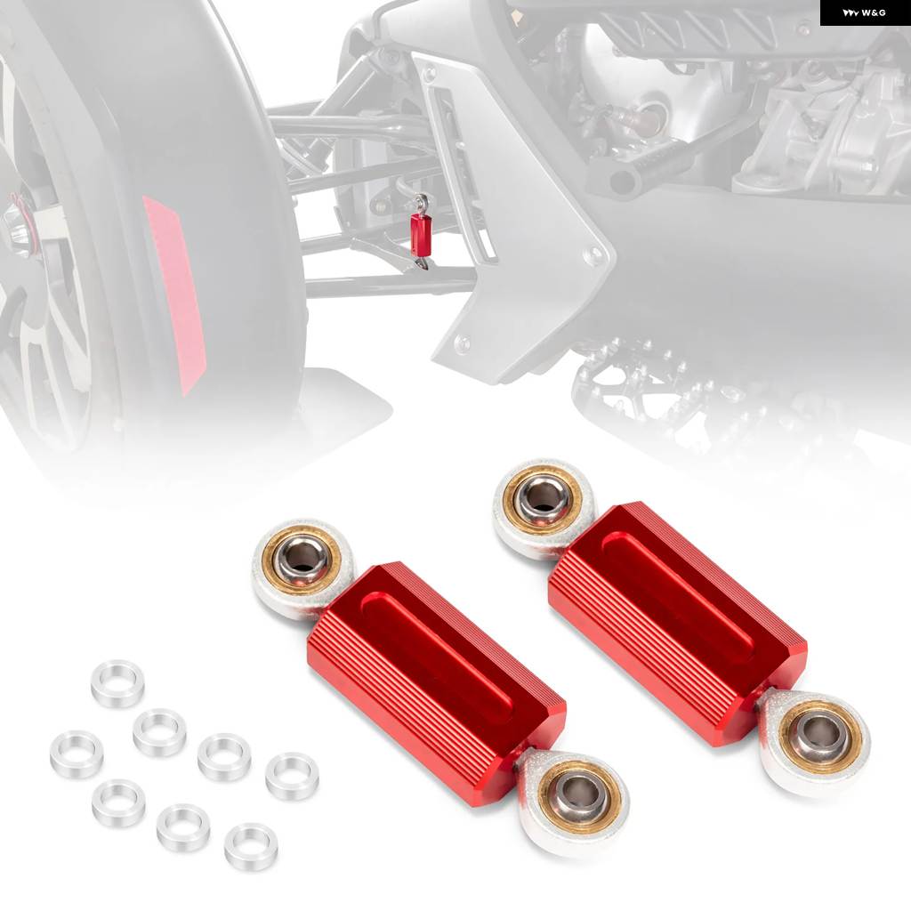 並行輸入品ブラックアルミスタビライザーエンドリンク ハイムジョイントセット 6MM バイク アクセサリー CAN-AM RYKER 全モデルの画像