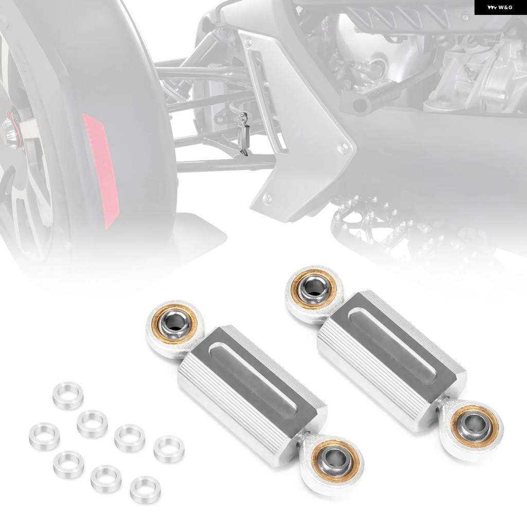 並行輸入品ブラックアルミスタビライザーエンドリンク ハイムジョイントセット 6MM バイク アクセサリー CAN-AM RYKER 全モデルの画像