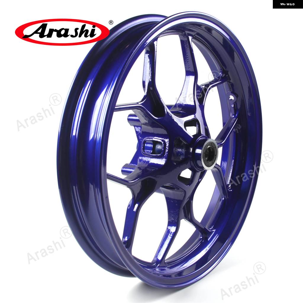 並行輸入品2023 - 2025 YZF R3 / R25 / ABS フロントホイールリムハブ オートバイ リム ヤマハ MT03 MT-03 / MT25 MT-25 YZF-R3 YZF-R25の画像