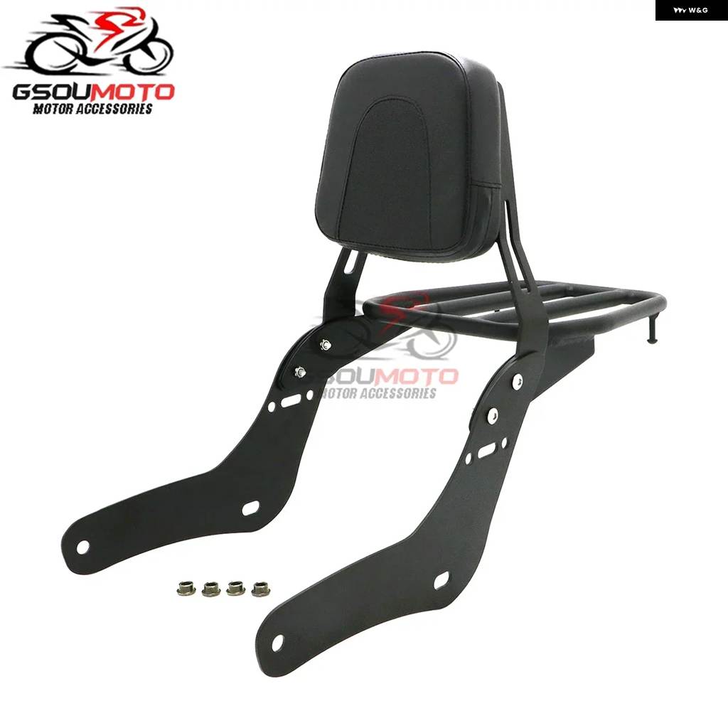 並行輸入品オートバイ アクセサリー パッセンジャーラゲッジラック バックレスト シーシーバー ホンダ レブル CMX1100 CM_1