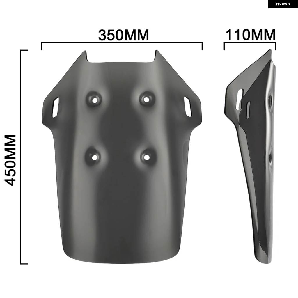 並行輸入品フロントウィンドスクリーン ウインドシールド アクリル CFMOTO 450MT MT450 30CM-50CM オート_4