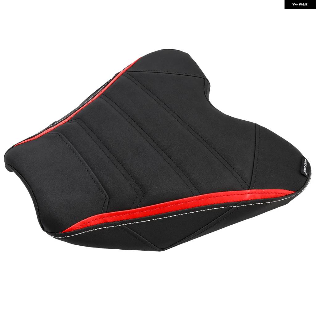 並行輸入品フロントレイダーシート ドライバー クッション PU レッド ホンダ CBR1000RR-R 2020 - 23 レッド_1