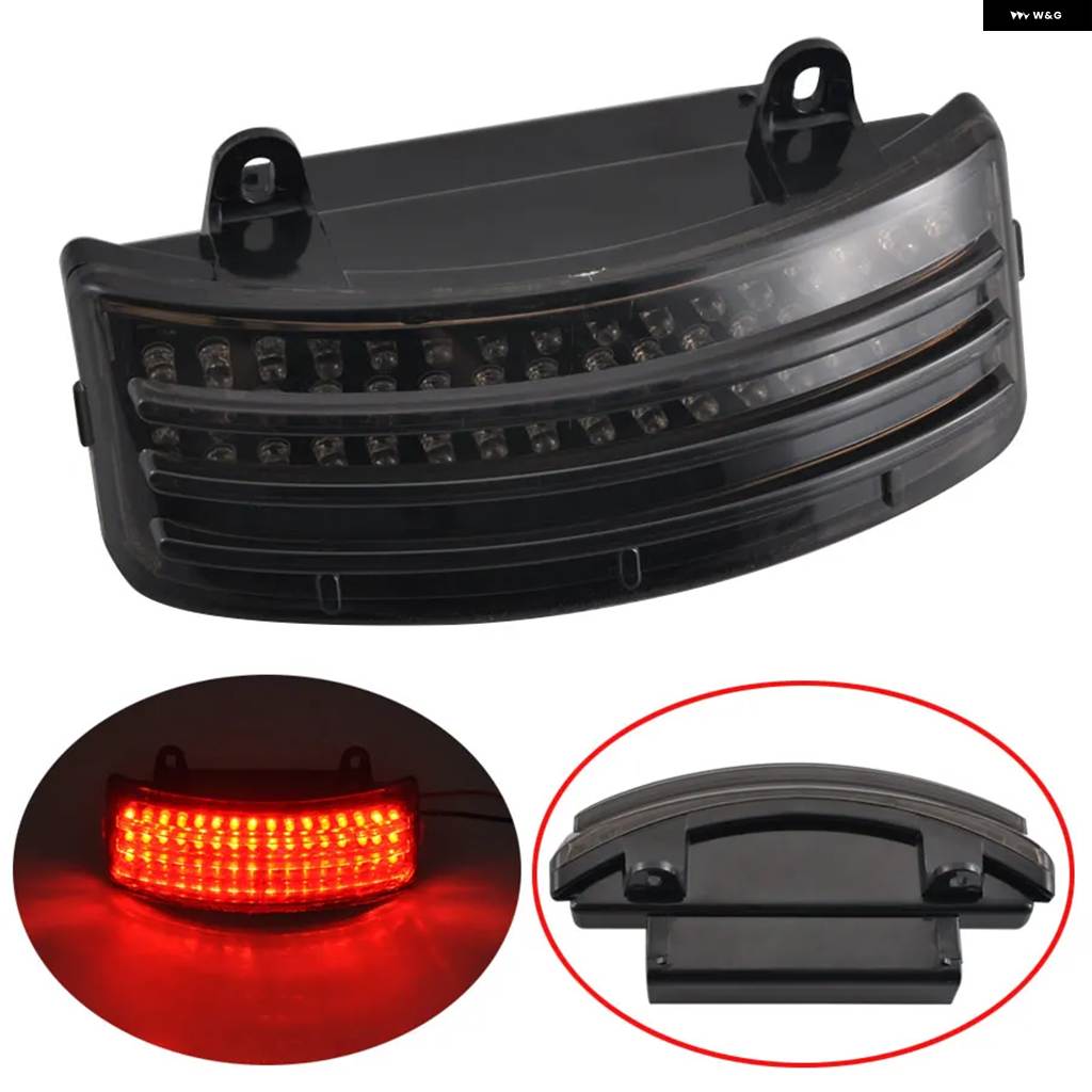 並行輸入品フェンダーチップライト トライバー LED リアテール ブレーキライト ハーレー ツーリング ストリートグライド ロード