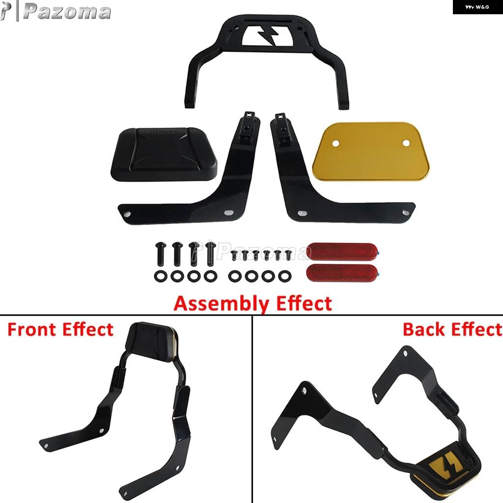 並行輸入品ハーレー ソフテイル ファットボブ 114 FXFBS FXFB 2018-19 バイク リア バックレスト クッション_5