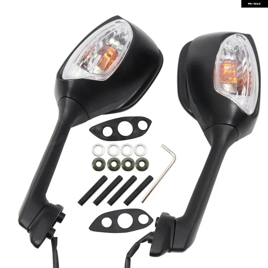 並行輸入品LEDウィンカー付きバックミラー スズキ GSXR600 GSXR750 2010 - 17 GSXR1000 2009_1