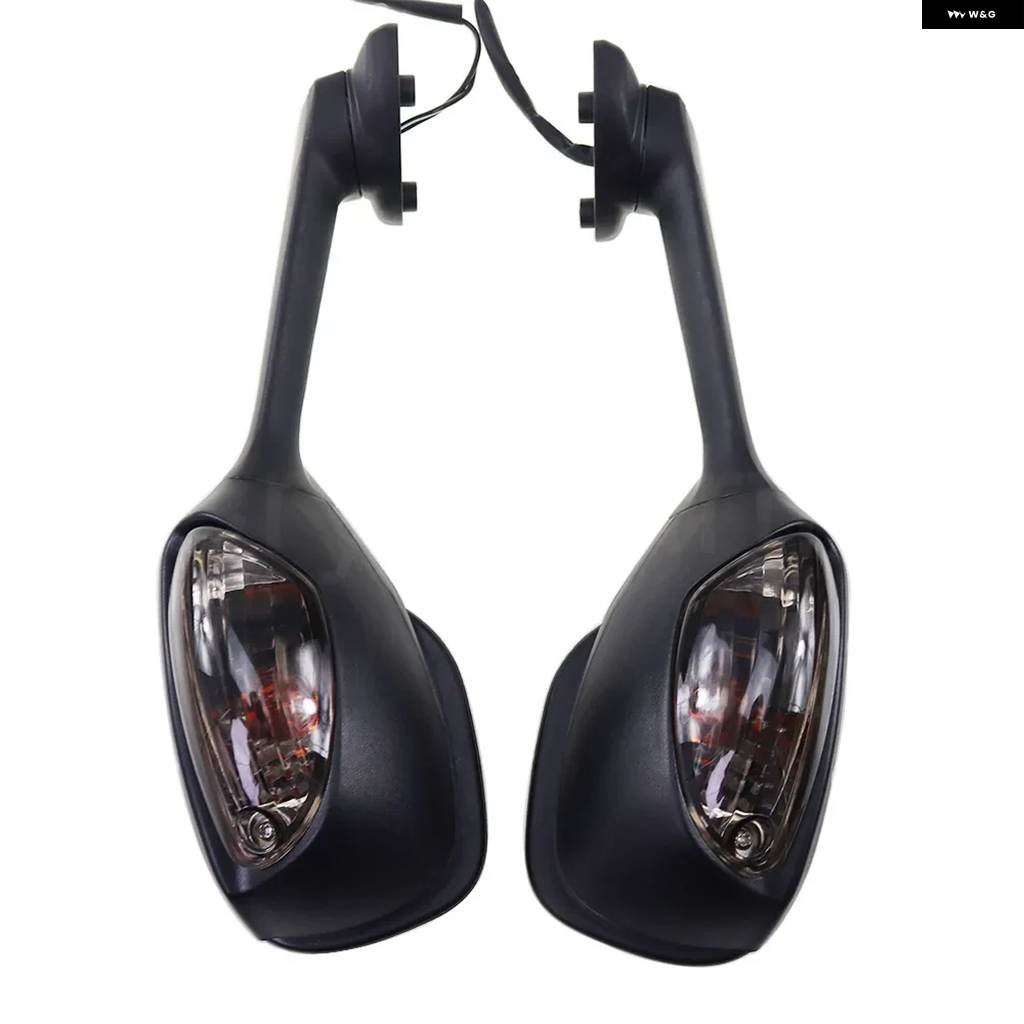 並行輸入品LEDウィンカー付きバックミラー スズキ GSXR600 GSXR750 2010 - 17 GSXR1000 2009_2