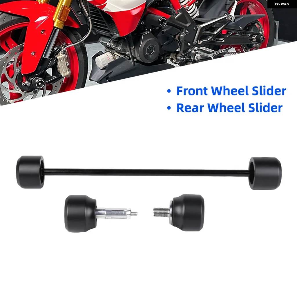 並行輸入品BMW G310R 2017-2025 フレーム スライダー スウィングアームスプール スタンド 落下用 フロントリア フォーク ホイール クラッシュ_3