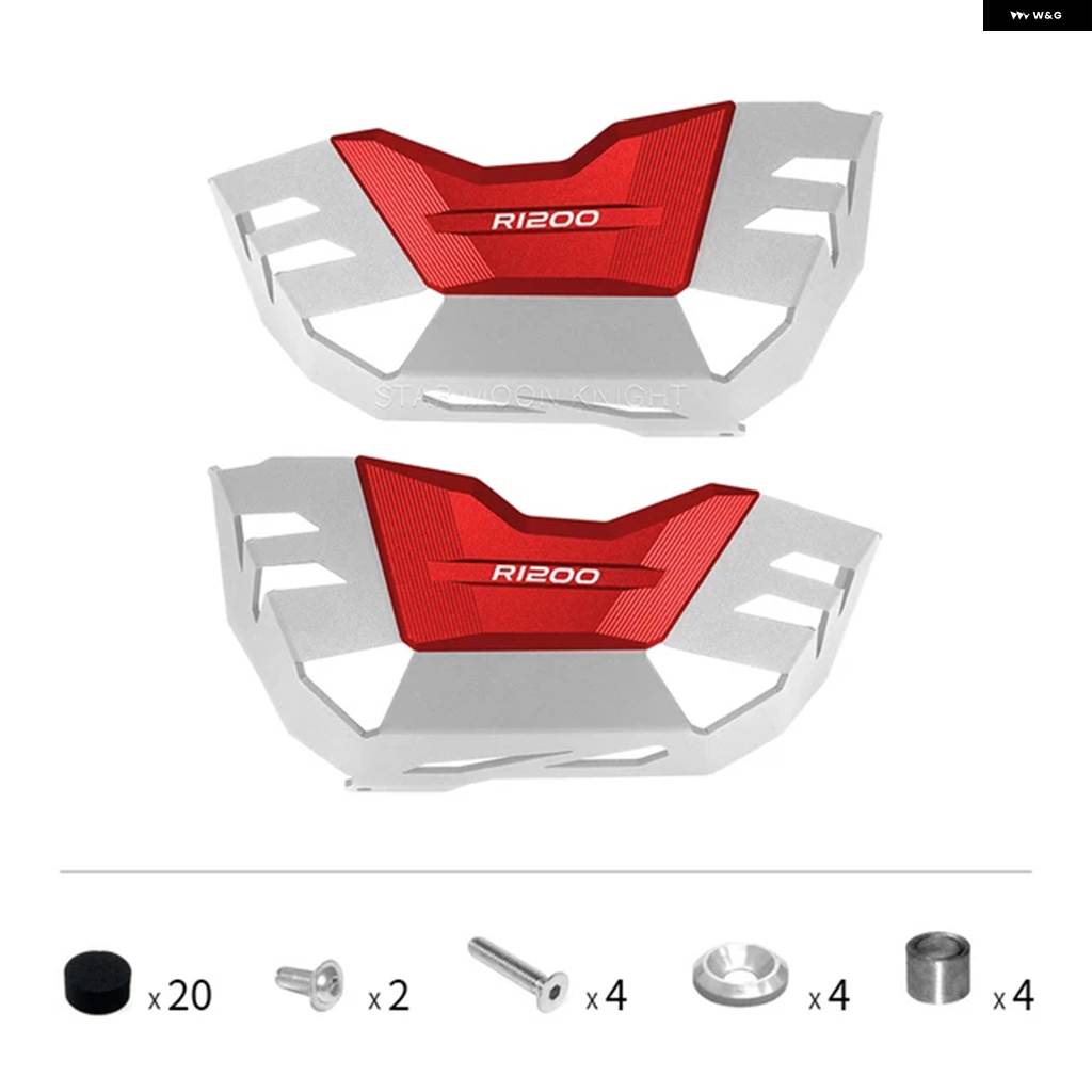 並行輸入品BMW GS 1200 2004 - 2009 R 1200 R GS R1200GS ADVENTURE R1200R R1200ST オートバイ シリンダー プロテクター ガード 黒 エンジン カバー_1