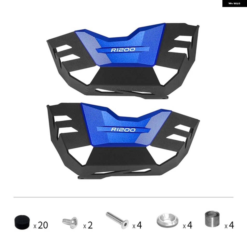 並行輸入品BMW GS 1200 2004 - 2009 R 1200 R GS R1200GS ADVENTURE R1200R R1200ST オートバイ シリンダー プロテクター ガード 黒 エンジン カバー_4