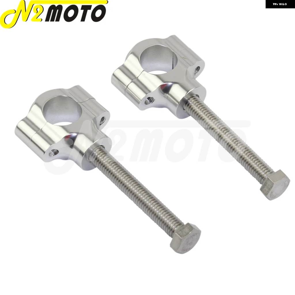 並行輸入品オートバイ 1インチ 7/8インチ ハンドルバー ライザー カフェレーサー 22MM/25MM マウント クランプ ハンドルバー ライザー ハーレー ツーリ