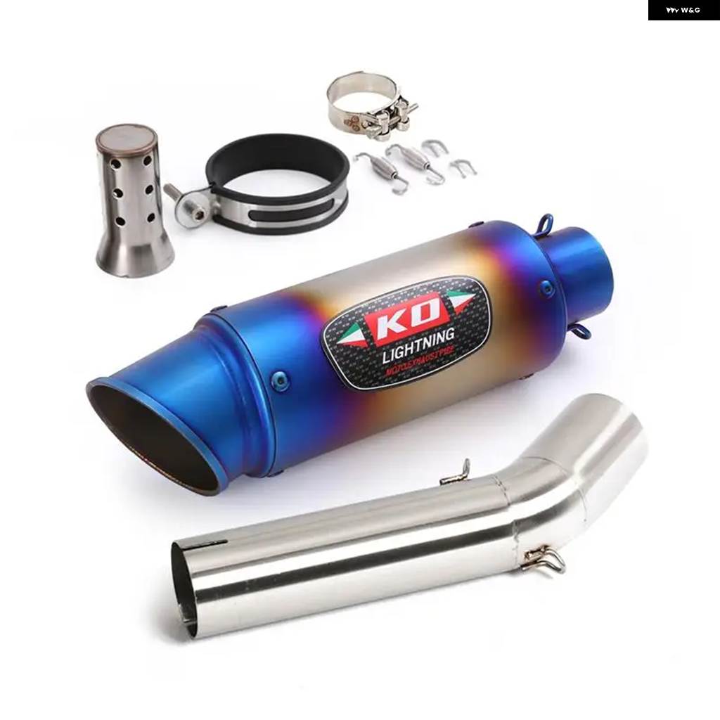 並行輸入品スズキ 600 2006-2007年モデル用 バイク 排気ミッドリンク パイプ エスケープマフラーカーボン ステンレス DB キラーチップ
