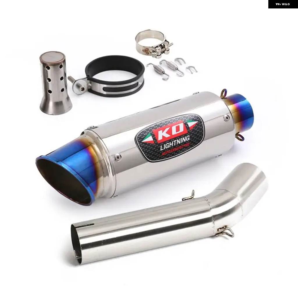 並行輸入品スズキ 600 2006-2007年モデル用 バイク 排気ミッドリンク パイプ エスケープマフラーカーボン ステンレス DB キラーチップ