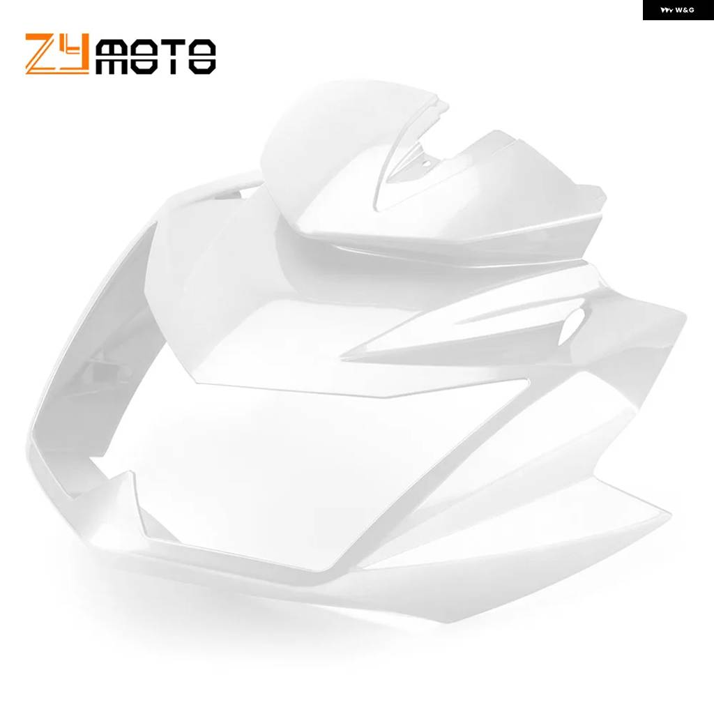 並行輸入品 バイク フロントヘッド アッパーノーズ フェアリング カワサキ Z750 2007 - 12の画像